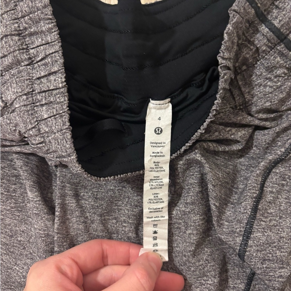 Lululemon Gray Athletic Shorts